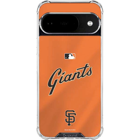 MLB San Francisco Giants Alternate Home Jersey Google Pixel 10 Clear Case